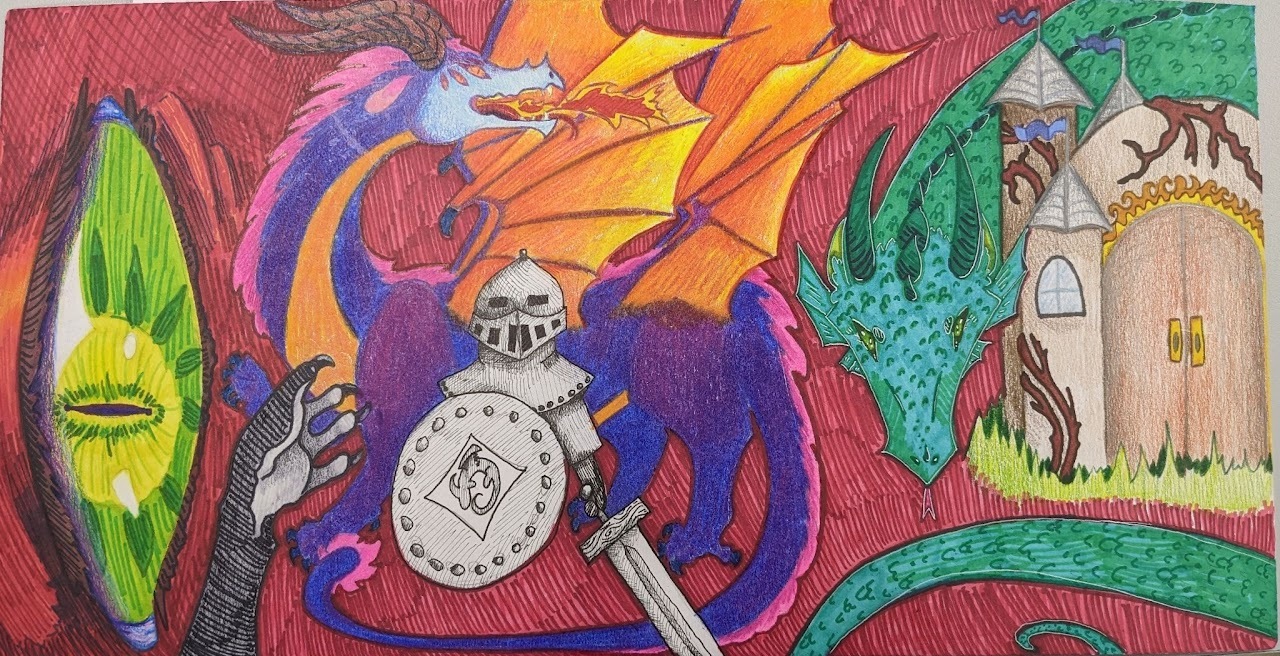 Illustrated word: Dragons
